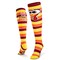 Gone For a Run Run Now Gobble Later Knee High Athletic Running Socks | Fun Turkey Trot Running Socks